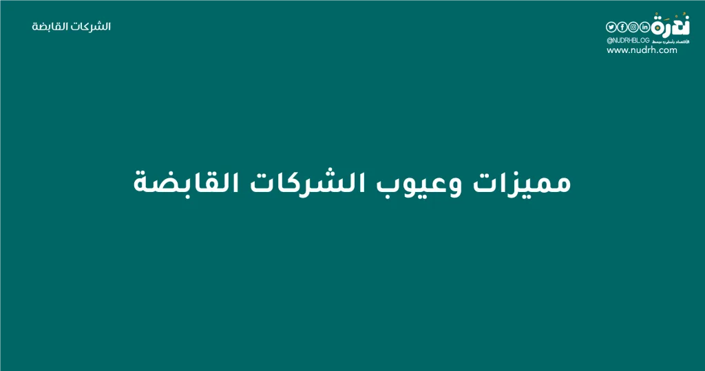 الشركات القابضة | بين التنظيم الذكي ومخاوف النفوذ الاقتصادي 6 مميزات وعيوب الشركات القابضة